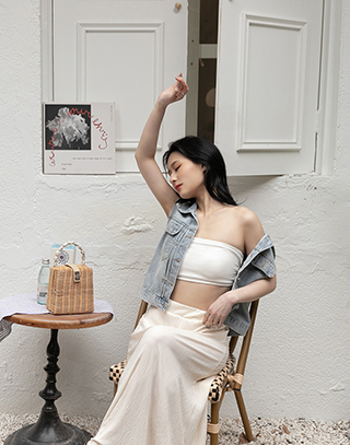 綿綿平口BRA TOP
