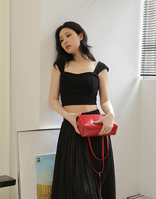 優雅舒適羅紋BRA TOP