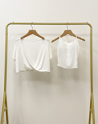 兩件式扭結上衣BRA TOP