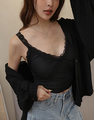 浪漫垂墜蕾絲BRA TOP