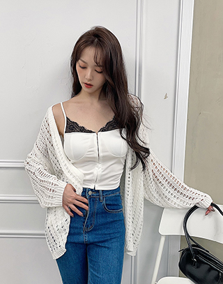 包覆感美胸蕾絲BRA TOP