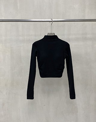 純色高領BRA TOP上衣