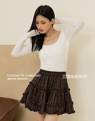 法式美背BRA TOP長袖上衣