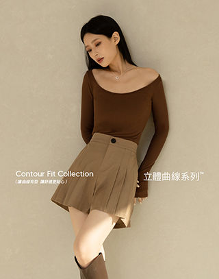 法式美背BRA TOP長袖上衣