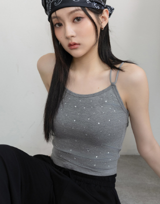 光點交織柔膚感美背BRA TOP