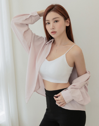冰肌感美胸細肩帶BRA TOP