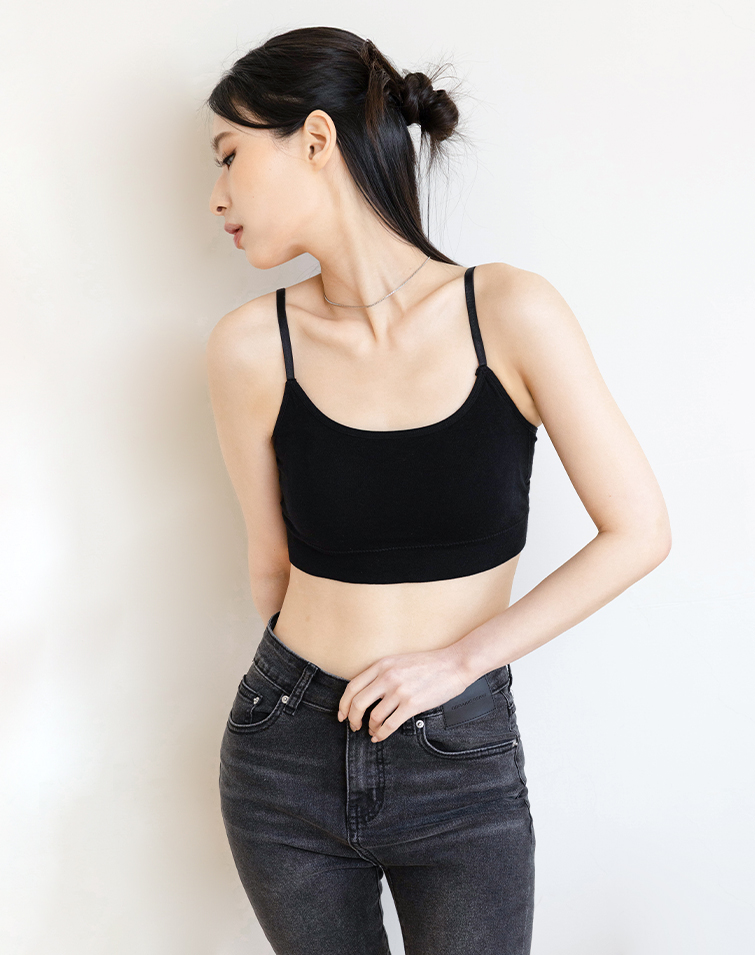 奶霜柔彈交叉美背BRA TOP
