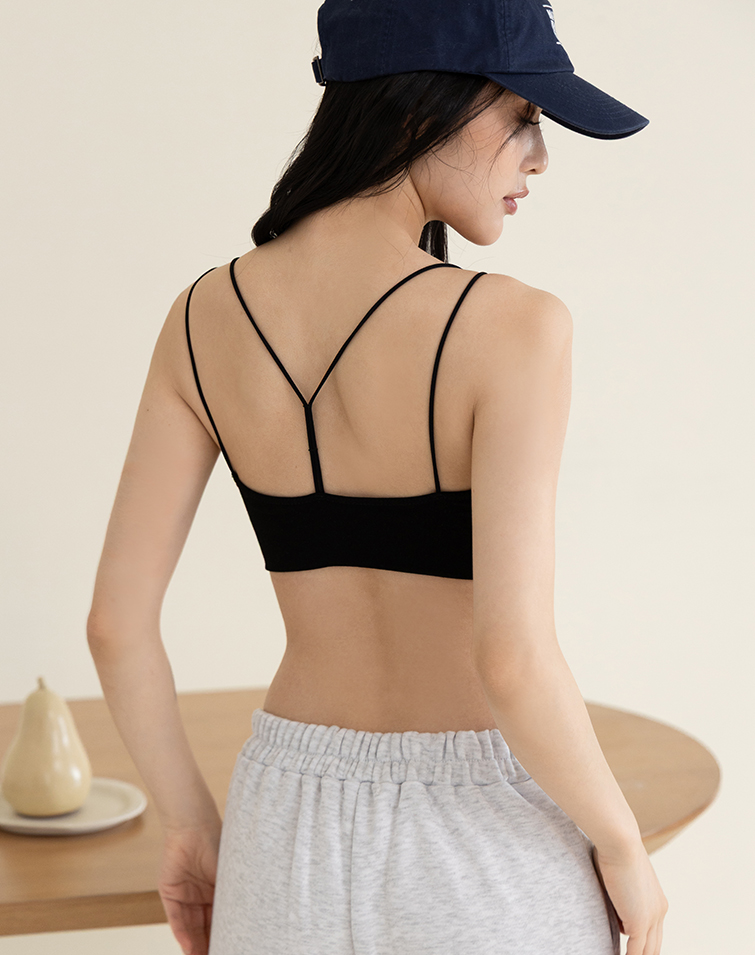 彈力雙肩帶BRA TOP