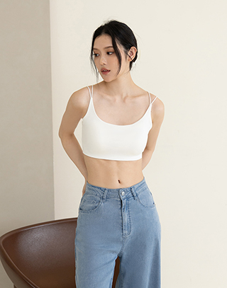 零束縛果凍彈雙肩帶BRA TOP