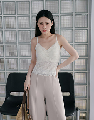 Q彈冰觸感蕾絲BRA TOP