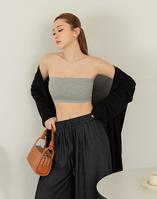牛奶肌高彈平口BRA TOP