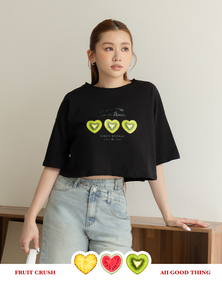 MIT夏日心動印花T-SHIRT