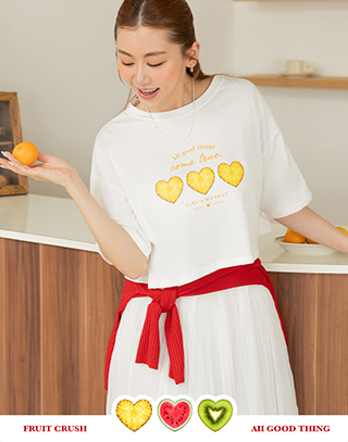 MIT夏日心動印花T-SHIRT