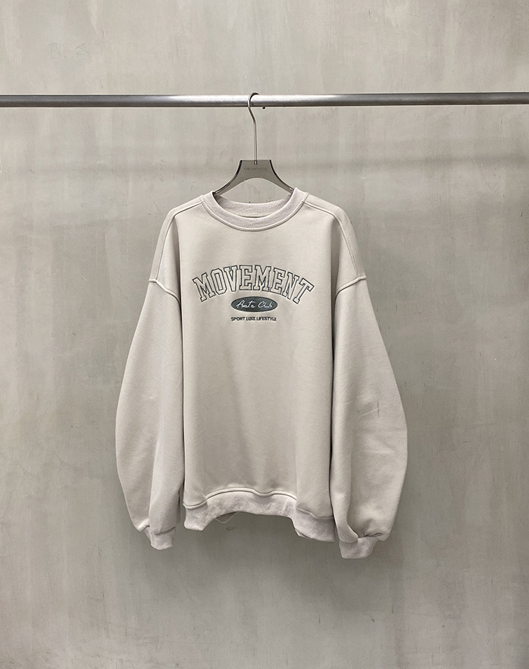 休閒MOVEMENT長袖大學T