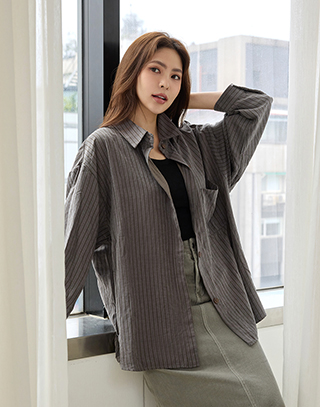 摩登年代翻領襯衫