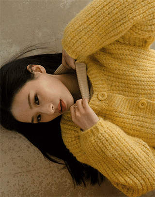 暖意編織感針織外套