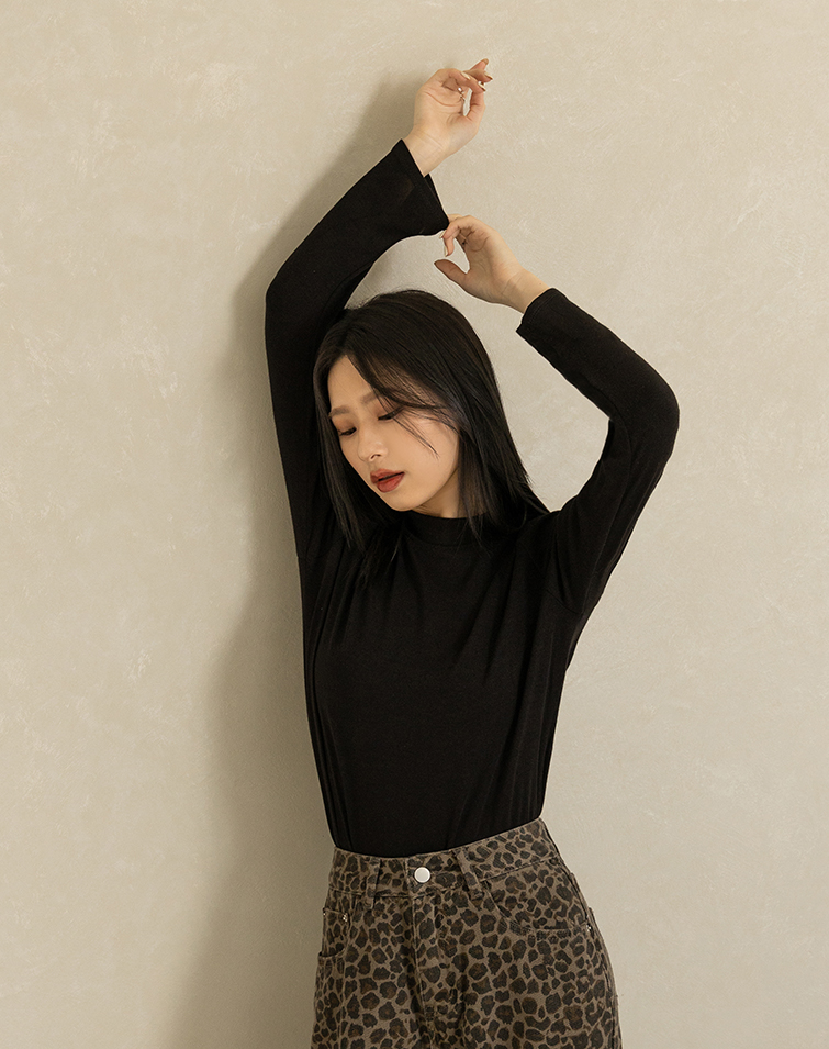 質感百搭柔軟長袖上衣