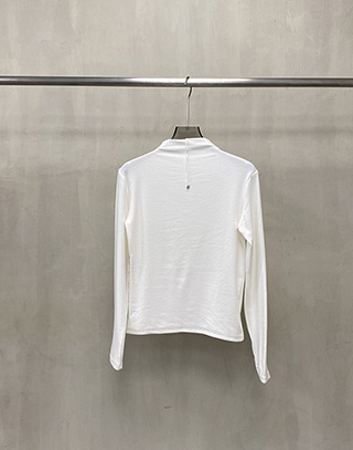 優雅百搭羅紋針織上衣