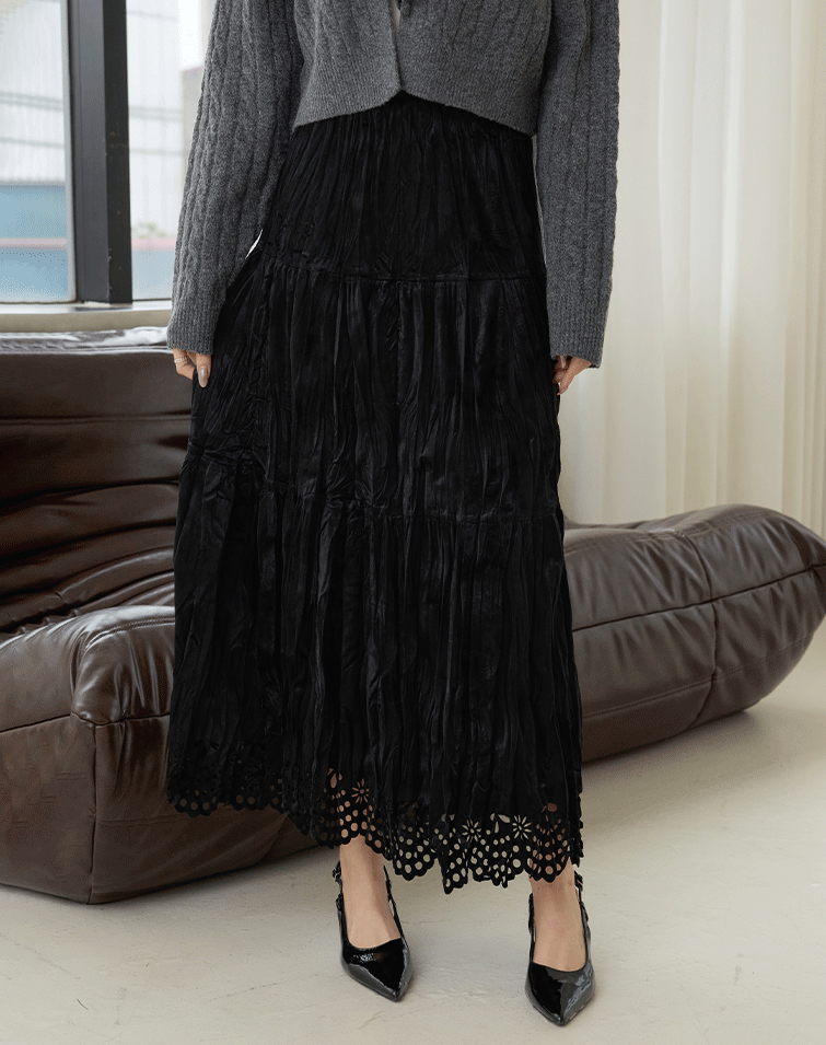 浪漫花漾蛋糕花邊裙