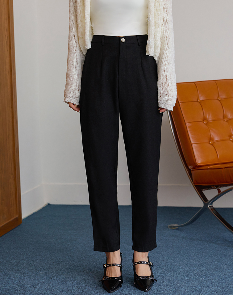 率性挺版九分西裝褲